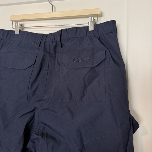 Supreme GORE-TEX Cargo Pants Navy Blue Men's Size 36 Nylon Waterproof NEW - Picture 8 of 10